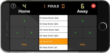 Basketball Scorebook+ offers a free, easy-to-use app to help you track shots, scores and fouls. {{brizy_dc_image_alt imageSrc=
