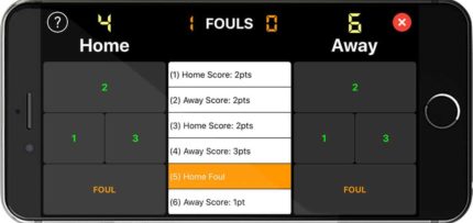 Basketball Scorebook+ offers a free, easy-to-use app to help you track shots, scores and fouls. {{brizy_dc_image_alt imageSrc=