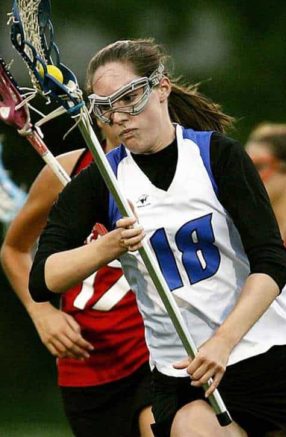 Lacrosse_Match_Women's Female lacrosse player
